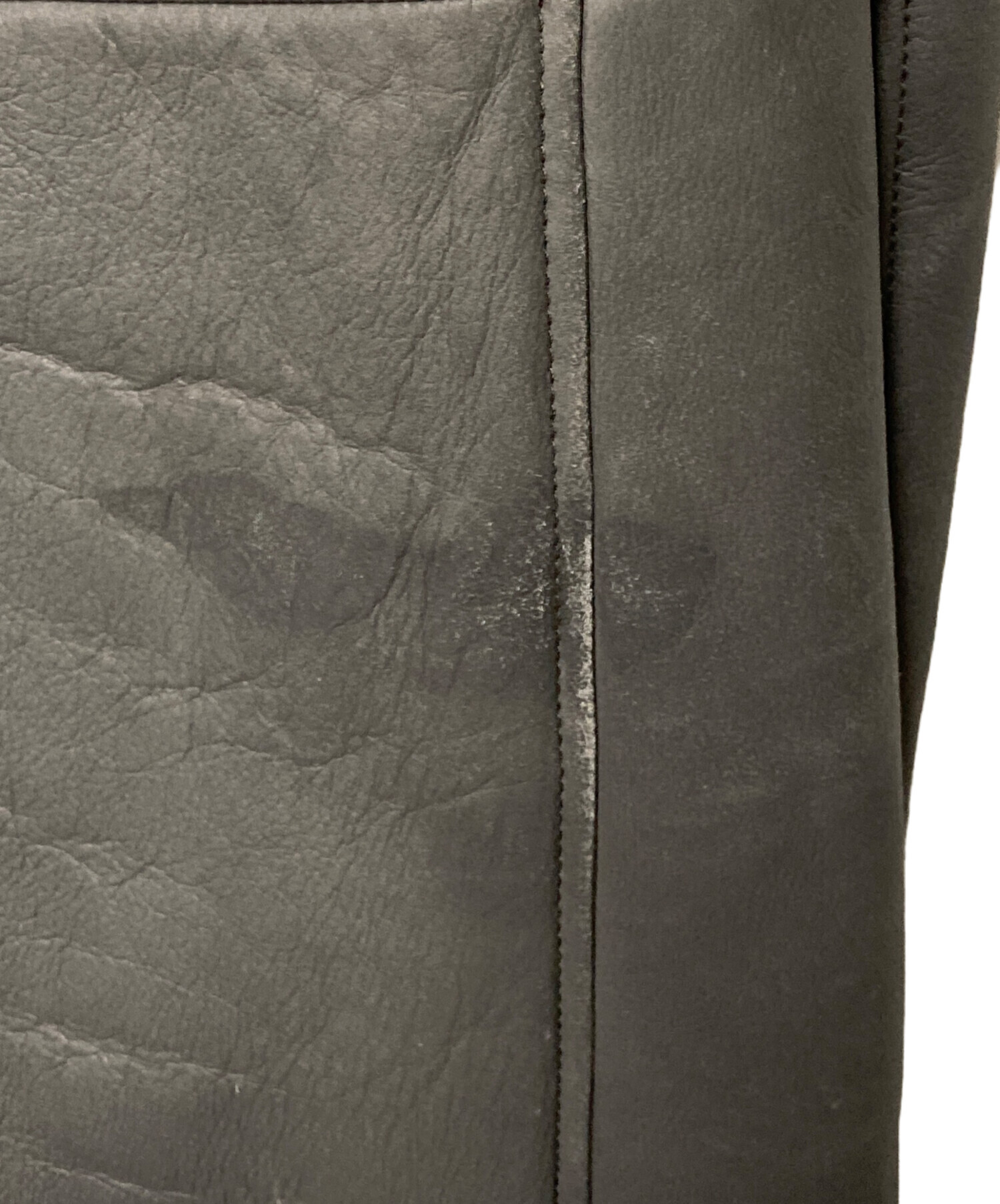 美品 CELINE セリーヌ フィービー期 シープスキン リバーシブル ムートンコート 2 8I63/344C サイズ36 グレー レディース 古着 中古 USED CELINE - 美品 CELINE セリーヌ フィービー期 シープスキン