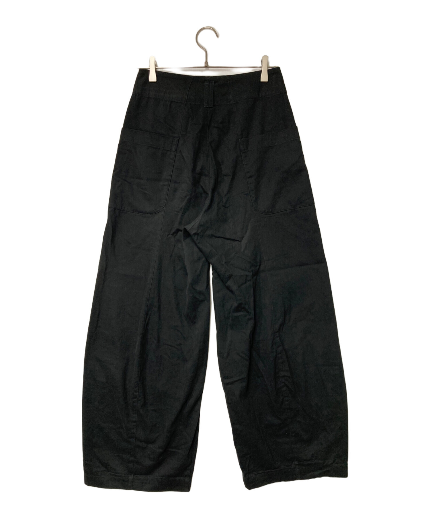 REVES/リーブス　CURVE PANTS 中古・古着通販】REVES (レーヴ) CURVE PANTS ブラック サイズ:FREE