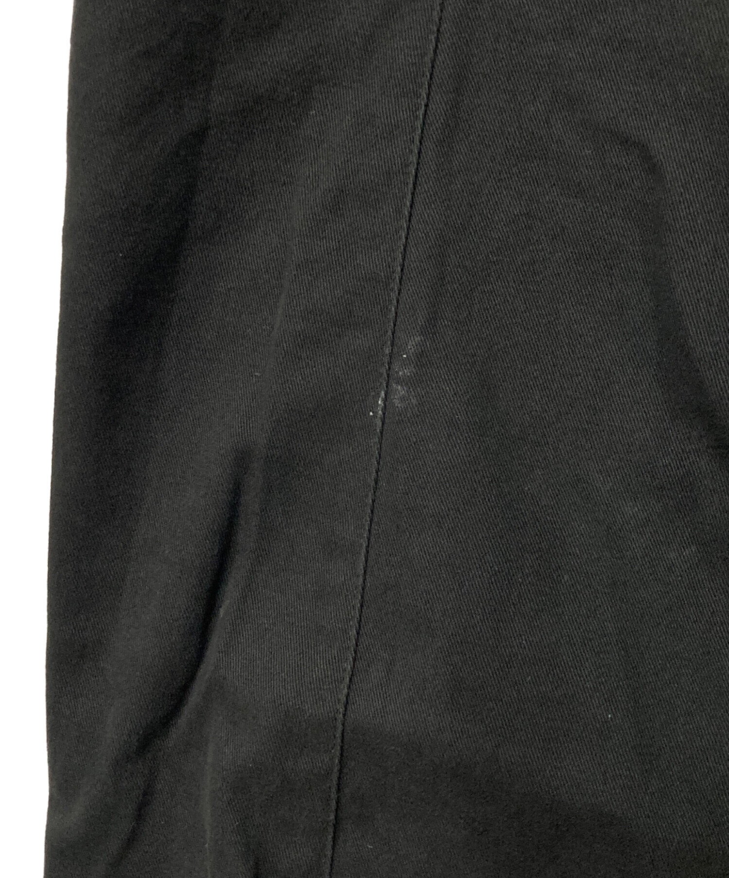 中古・古着通販】REVES (レーヴ) CURVE PANTS ブラック サイズ:FREE