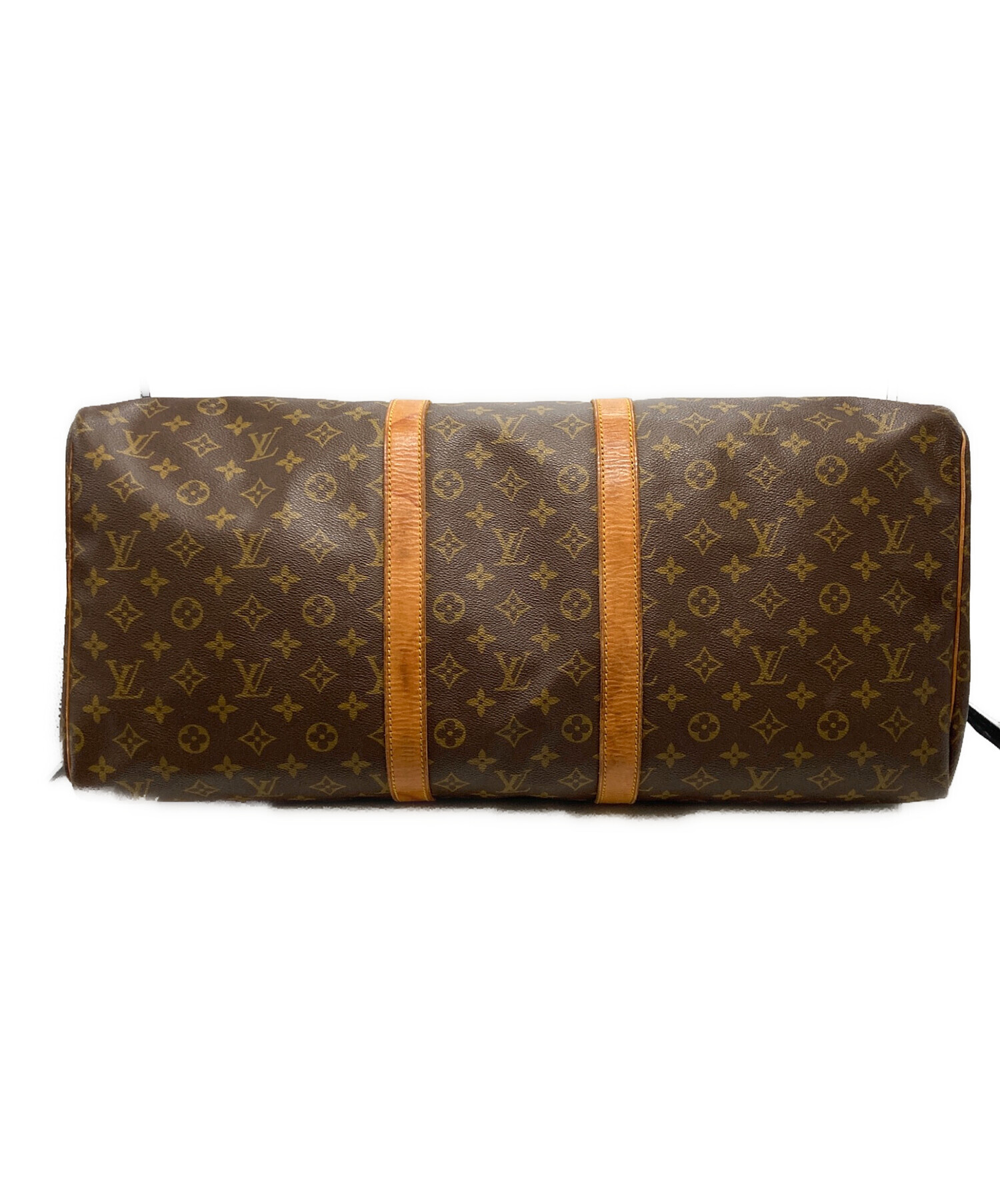 【i14569】★ジャンク品★ 持ち手とれ LOUIS VUITTON ルイ・ヴィトン キーポル60 M41422 モノグラム ボストンバッグ ルイヴィトンの持ち手を交換したい方必見！修理料金の目安と事例写真