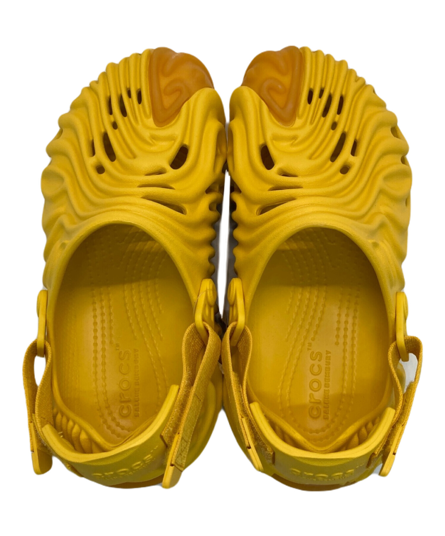 ☆新品タグ付き☆ Crocs ポレックスクロッグ タグ付き M10/W11 中古・古着通販】crocs (クロックス) THE POLLEX CLOG イエロー サイズ