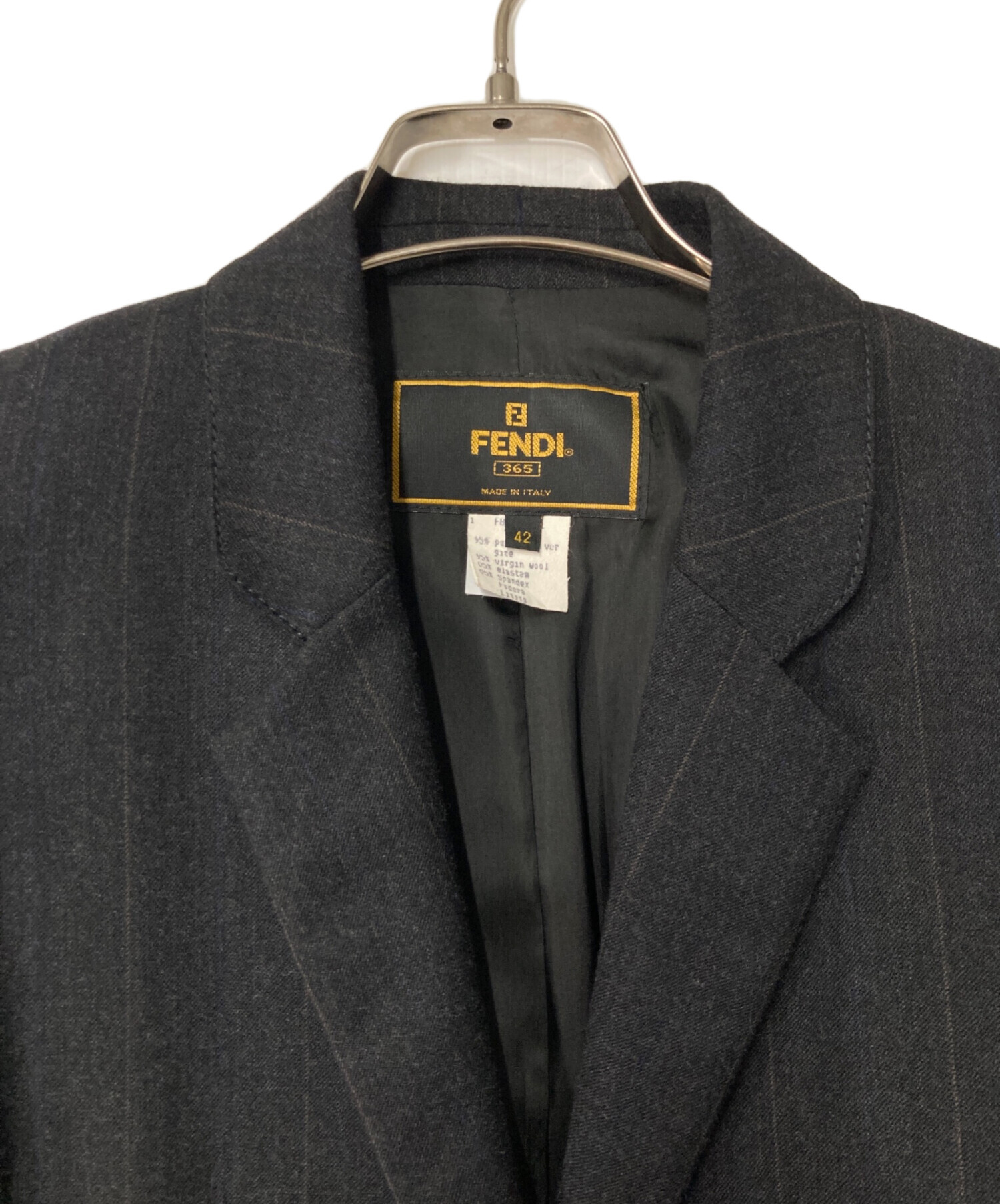 中古・古着通販】FENDI (フェンディ) スカート ストライプセットアップ