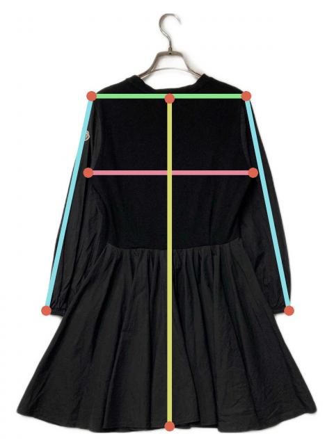 新品 MONCLER モンクレール ワンピース ロング 変形 切替 ABITO ABITO TRICOTワンピース｜MONCLER（モンクレール）通販オンライン