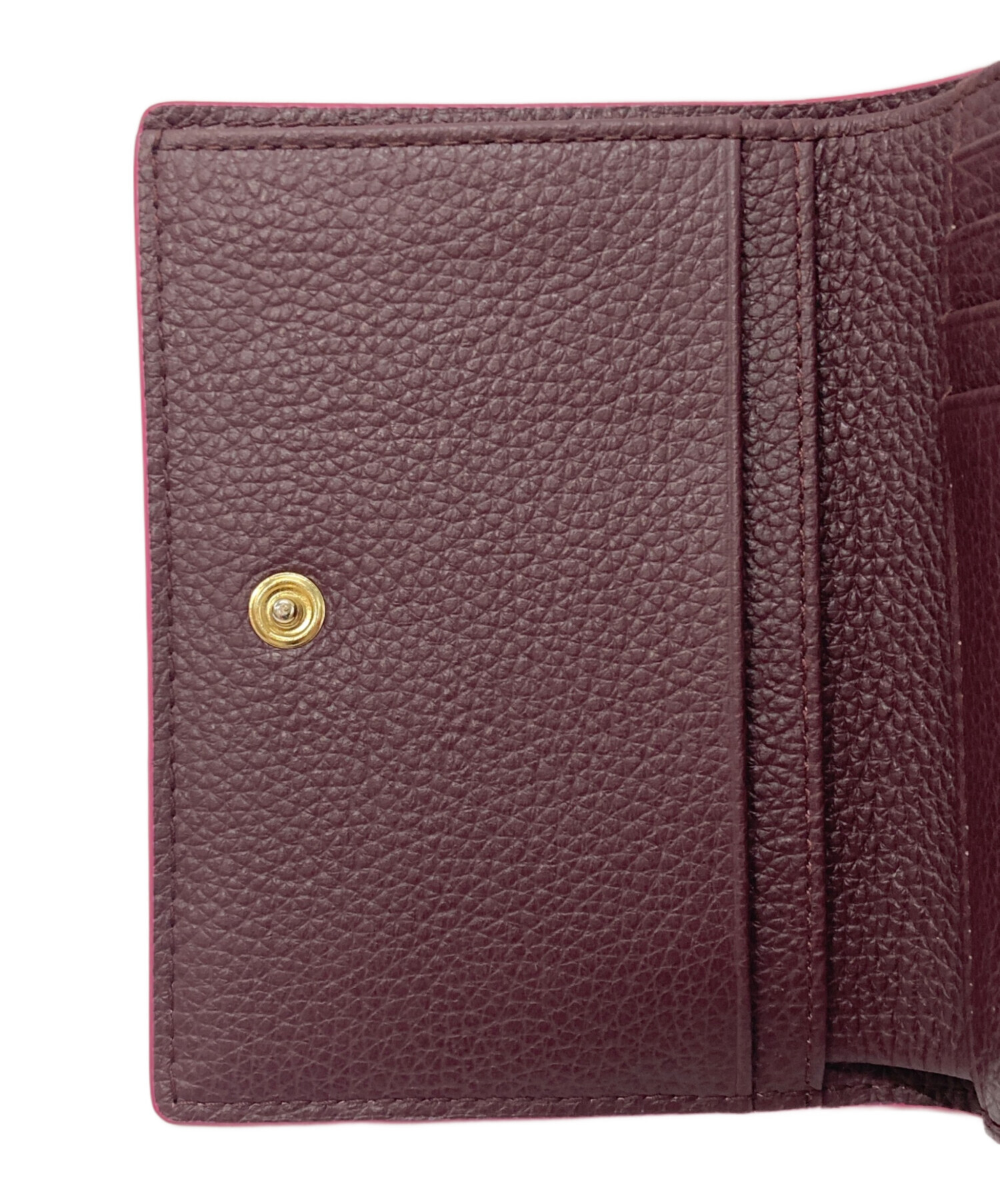 FURLA 2つ折り財布　ブラック×ピンク 中古・古着通販】FURLA (フルラ) 2つ折り財布 ピンク｜ブランド・古着