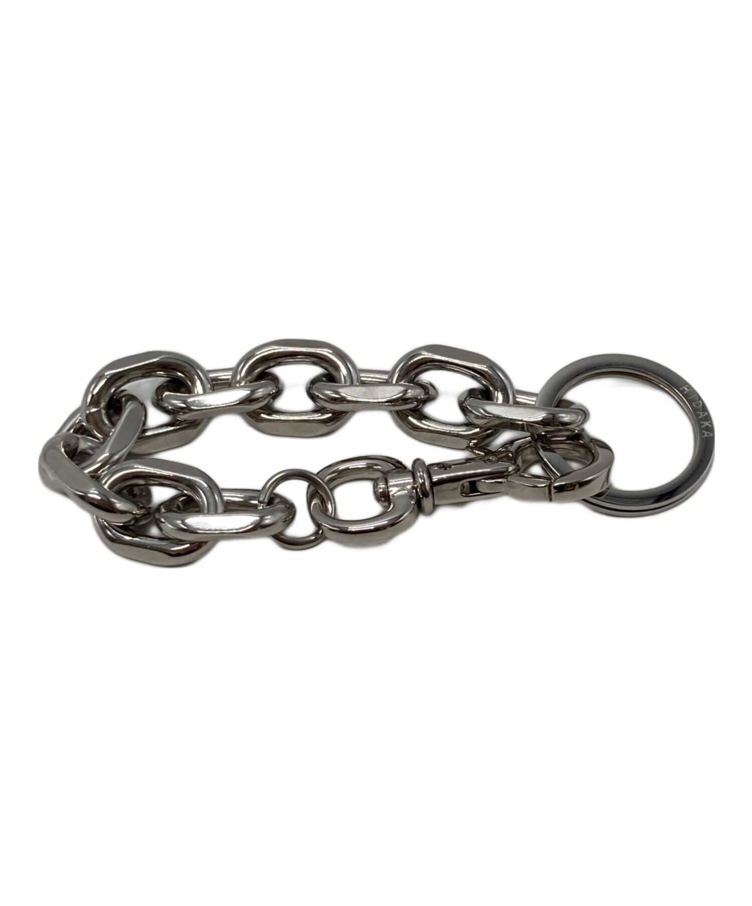 中古・古着通販】HIDAKA (ヒダカ) CUT OVAL BRACELET シルバー
