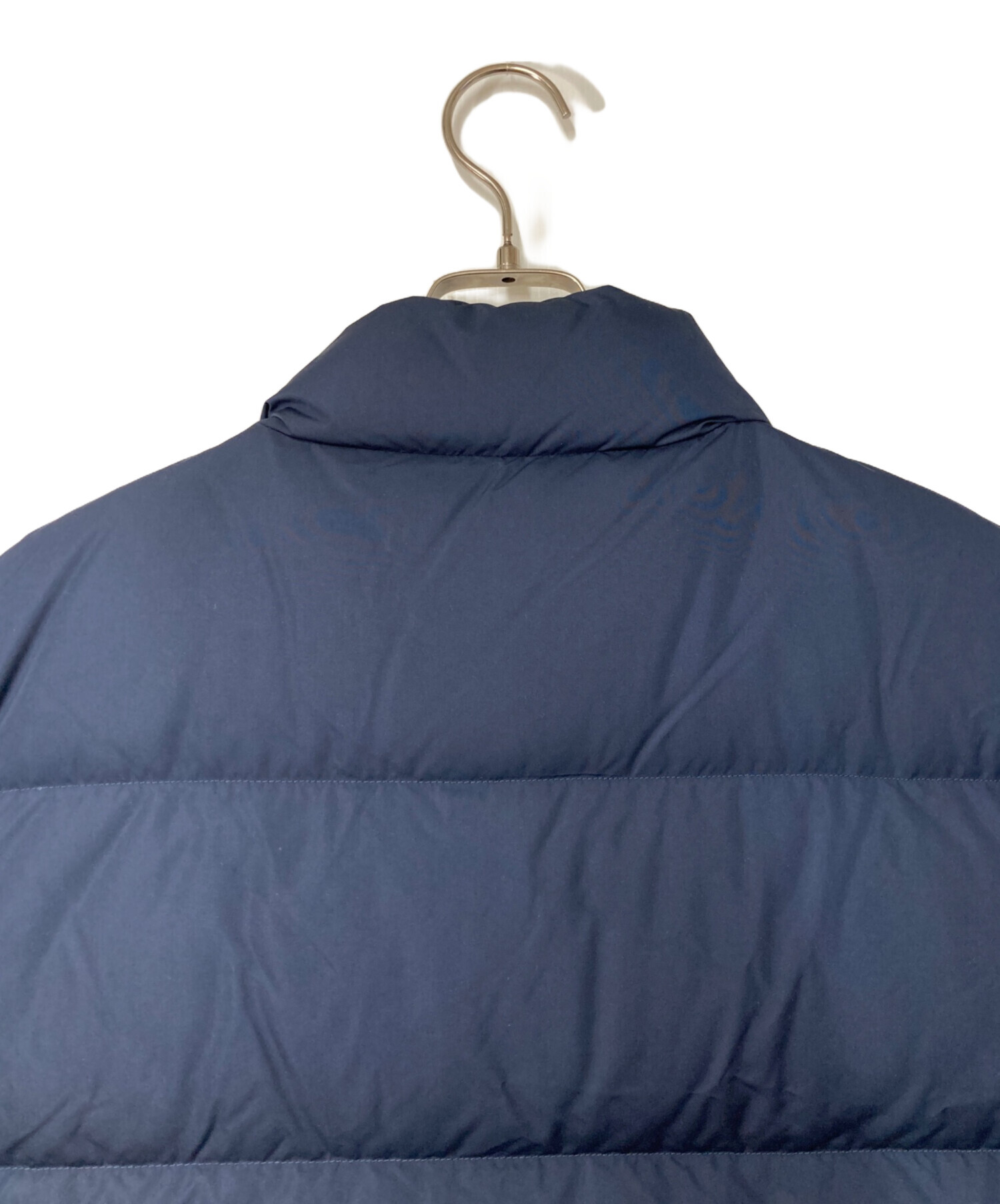 ポロラルフローレン　現行QRタグ　薄手のダウンベスト　XL　ネイビー　ホース刺繍 中古・古着通販】POLO RALPH LAUREN (ポロ・ラルフローレン