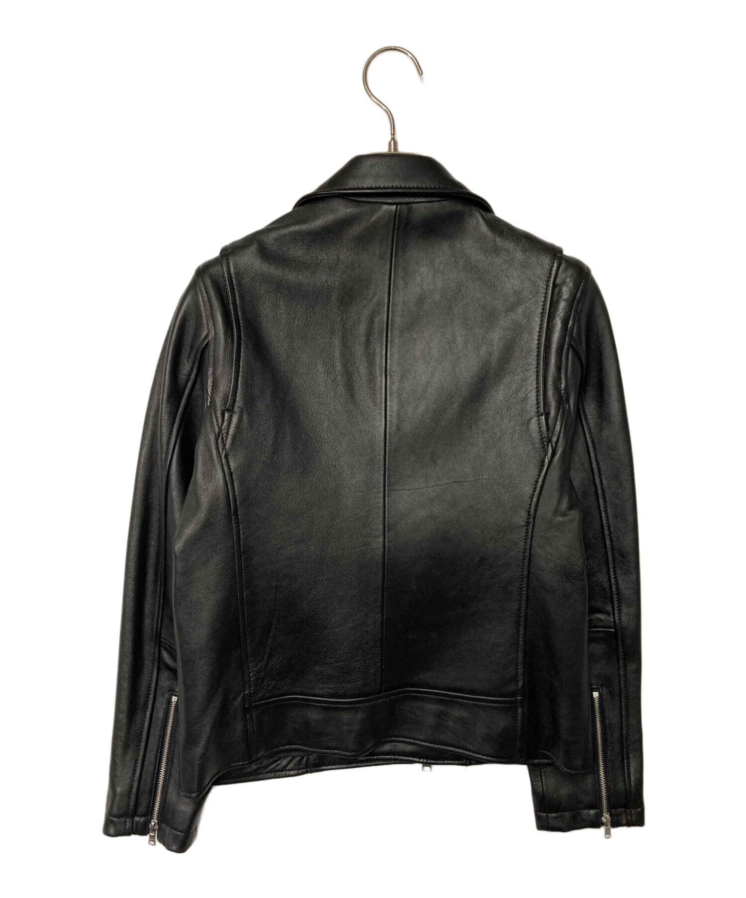 【新品未使用品】BEAUTY&YOUTH 黒 レザー ダブルライダース M 中古・古着通販】BEAUTY&YOUTH (ビューティーアンドユース) シープ