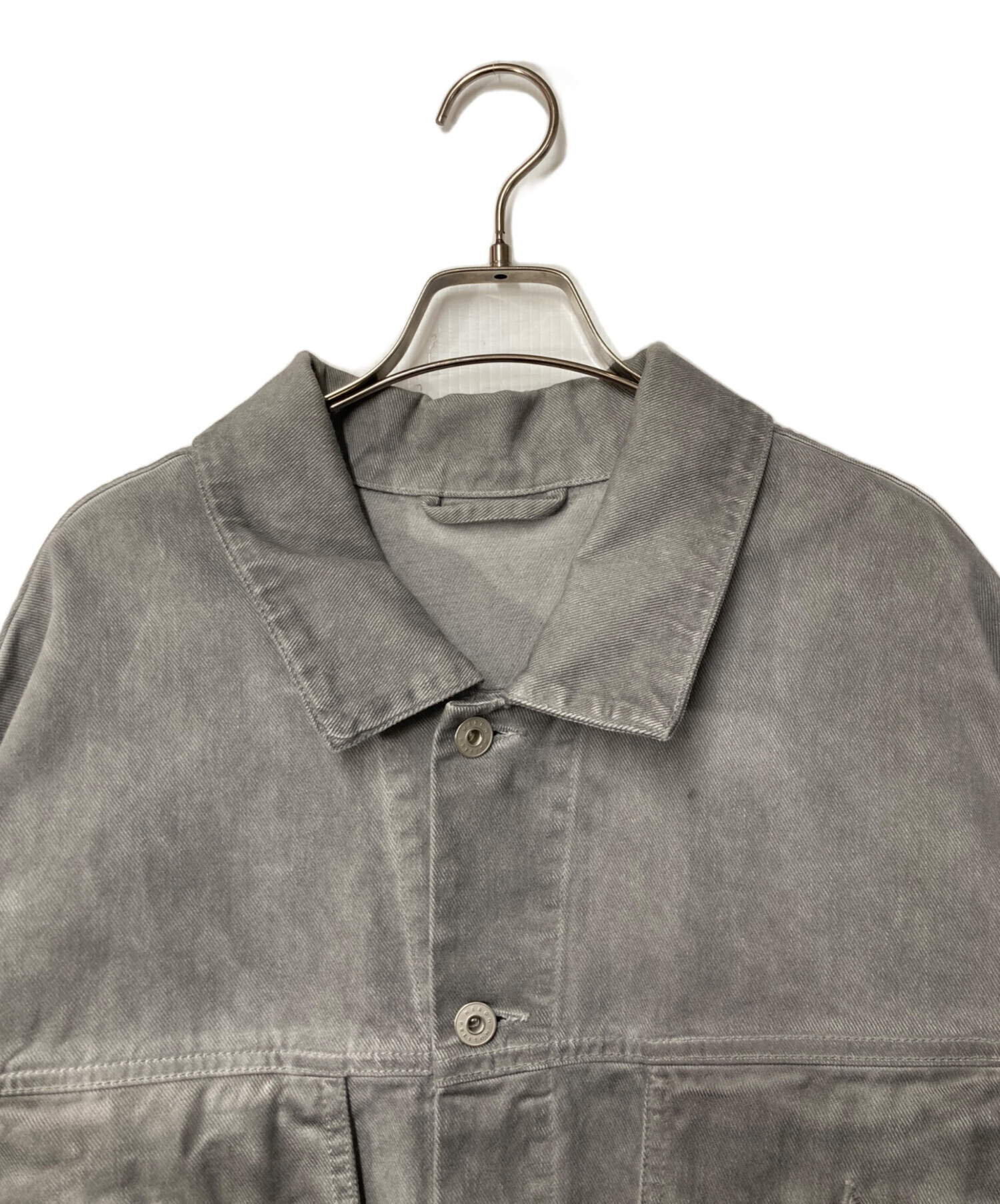 Ta_2　HERON PRESTON ヘロンプレストン　デニムジャケット H＆M×H2 heron preston 24SSHERONPRESTONデニムジャケット ブルー