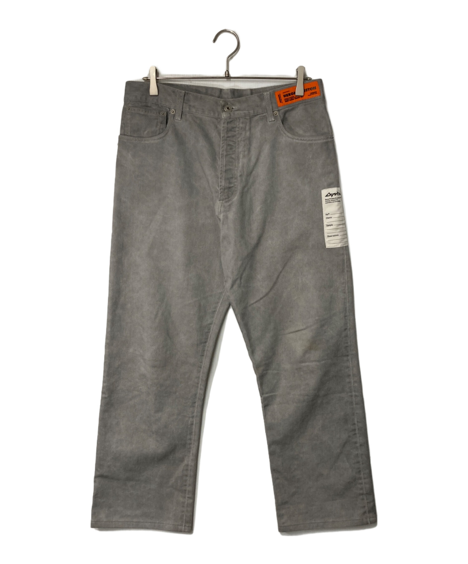 中古・古着通販】HERON PRESTON (ヘロンプレストン) デニムパンツ