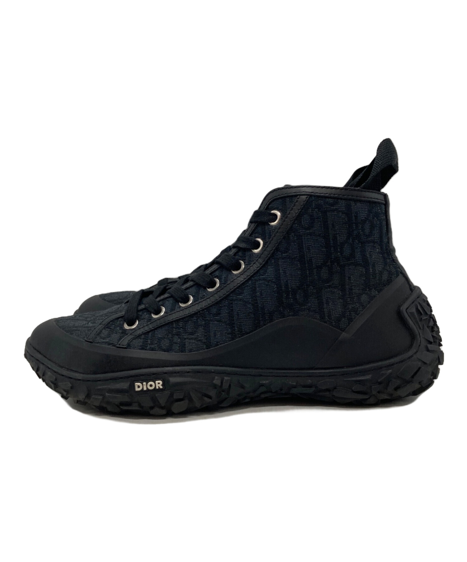 Dior/ディオール B28 オブリーク柄 スニーカー　42 中古・古着通販】DIOR (ディオール) B28 オブリーク ハイカット