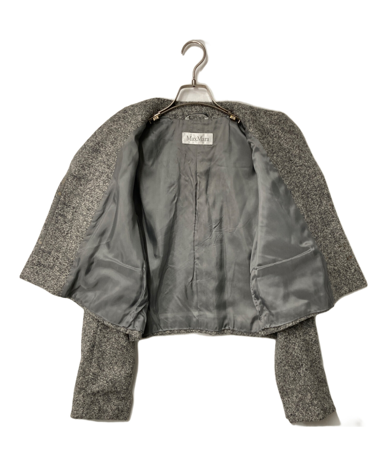 中古・古着通販】MaxMara (マックスマーラ) アルパカ混ウールショート