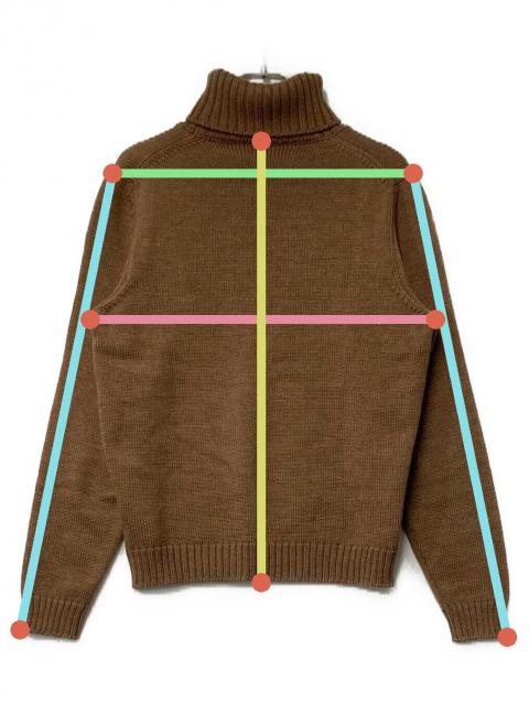 中古・古着通販】Zanone (ザノーネ) タートルネックニット イタリア製