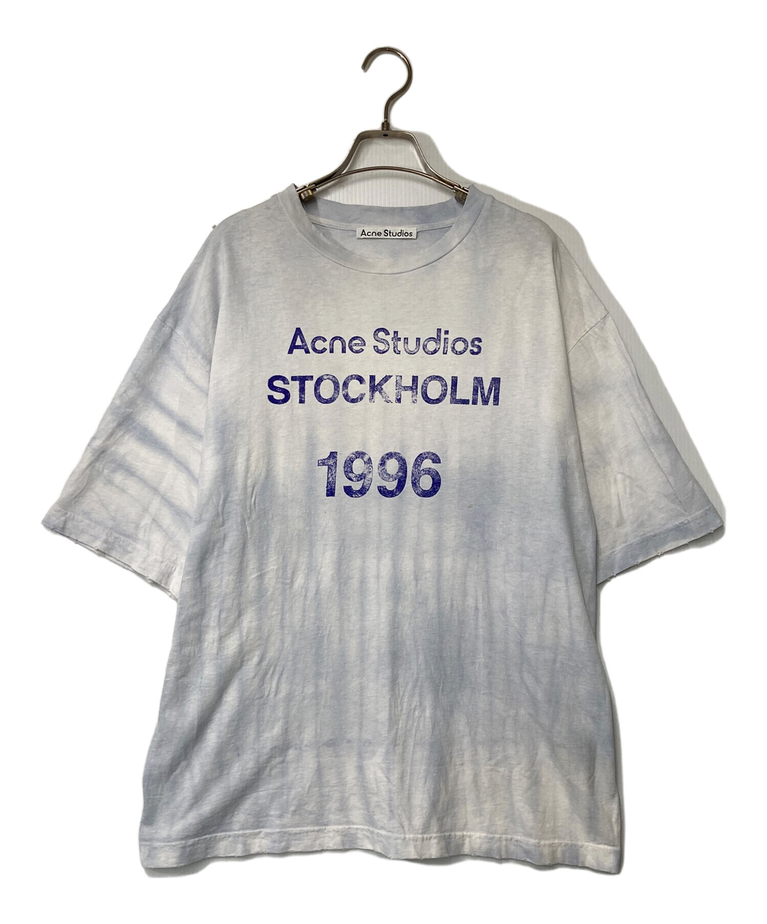 Acne Studios Tシャツ 1996 ホワイト ダメージ サイズ ，s Acne Studios 1996 LOGO T-SHIRT – THE GALLERY BOX
