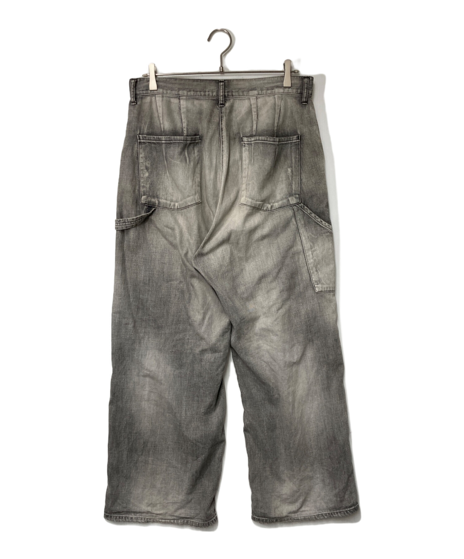 中古・古着通販】ANCELLM (アンセルム) AGING PAINTER PANTS グレー 