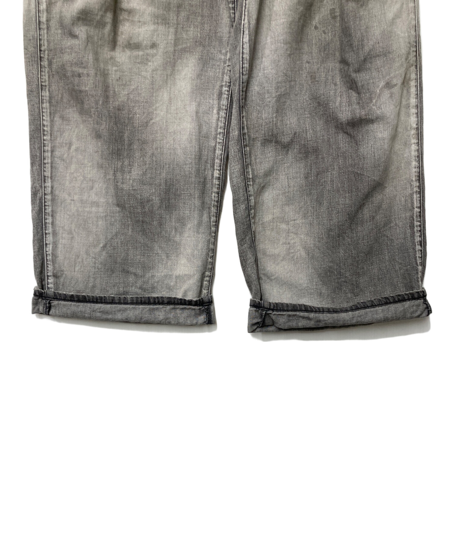 中古・古着通販】ANCELLM (アンセルム) AGING PAINTER PANTS グレー 