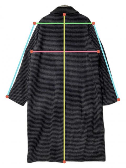 中古・古着通販】ATON (エイトン) AIR DOUBLE MELTON LODEN COAT