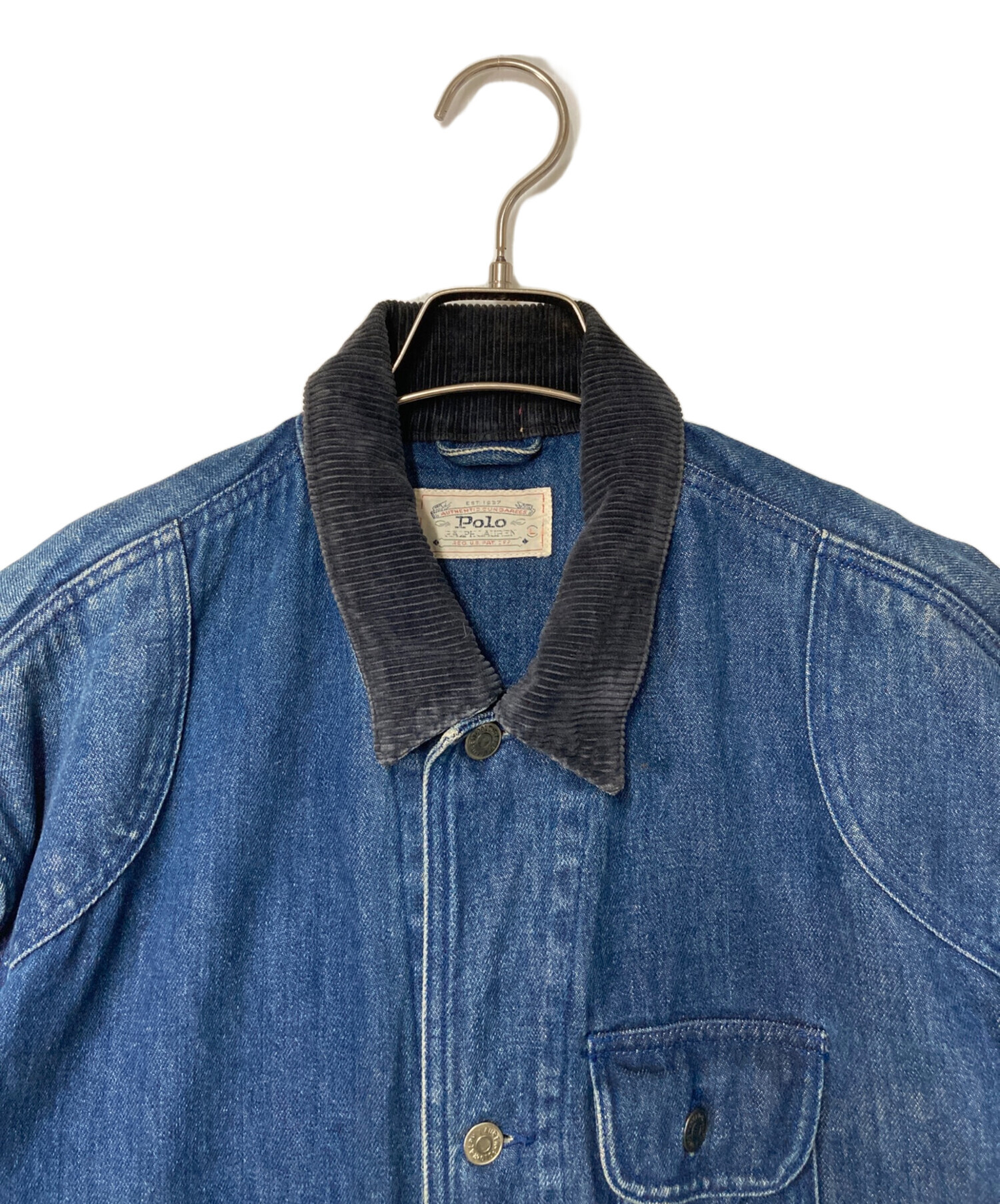 【希少】Ralph Lauren ラルフローレン デニムジャケット 雰囲気 古着 POLO RALPH LAUREN(ラルフローレン) Denim Jacket デニム