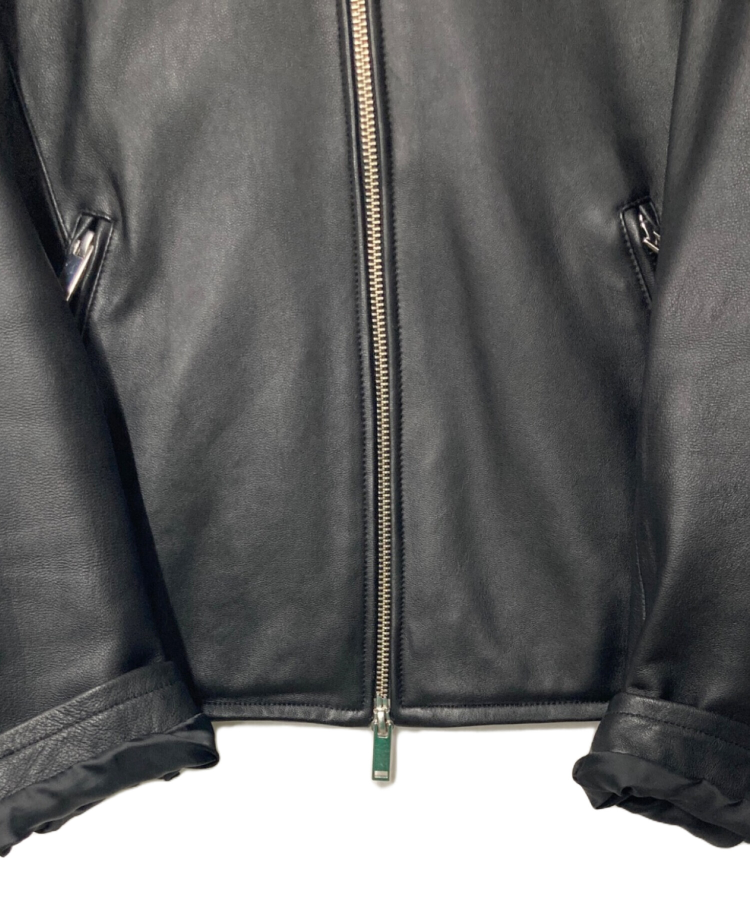 中古・古着通販】STUDIOUS (ステュディオス) ラムレザーシングル 