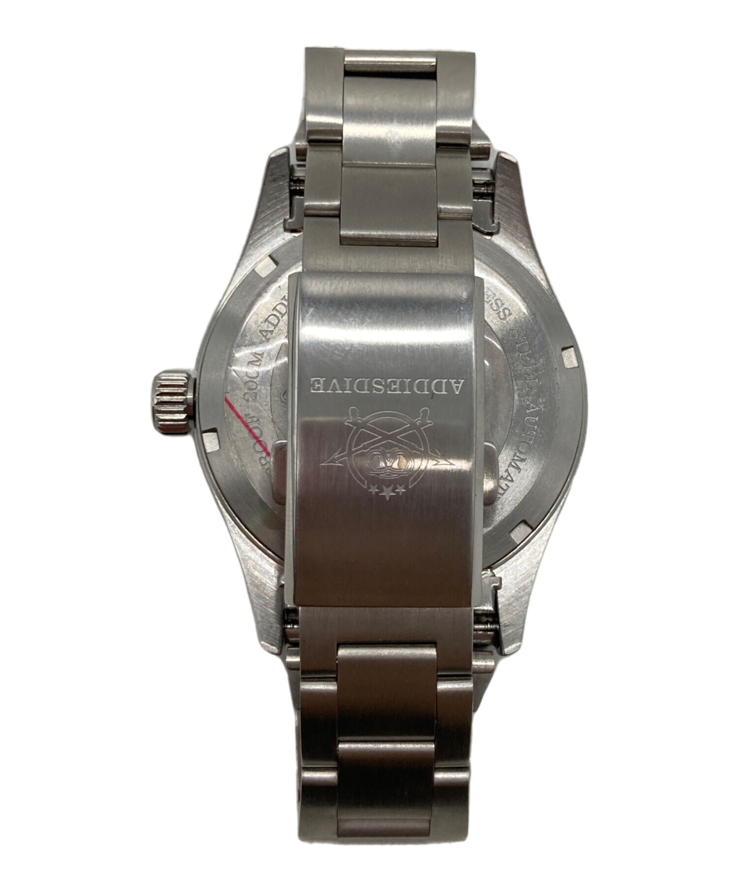 美品 Addiesdive AD2073 サンレイグレー 腕時計 クォーツ 稼働 中古 