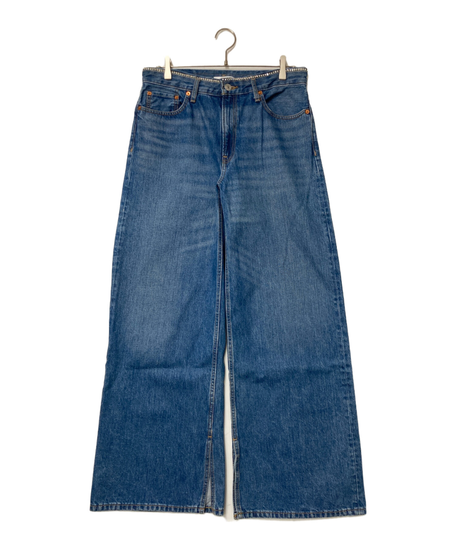中古・古着通販】RE/DONE (リダン) ラインストーンデニムパンツ