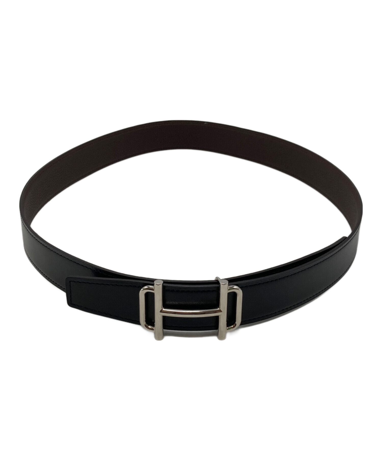 中古・古着通販】HERMES (エルメス) ロワイヤル ベルト 32mm ブラック  