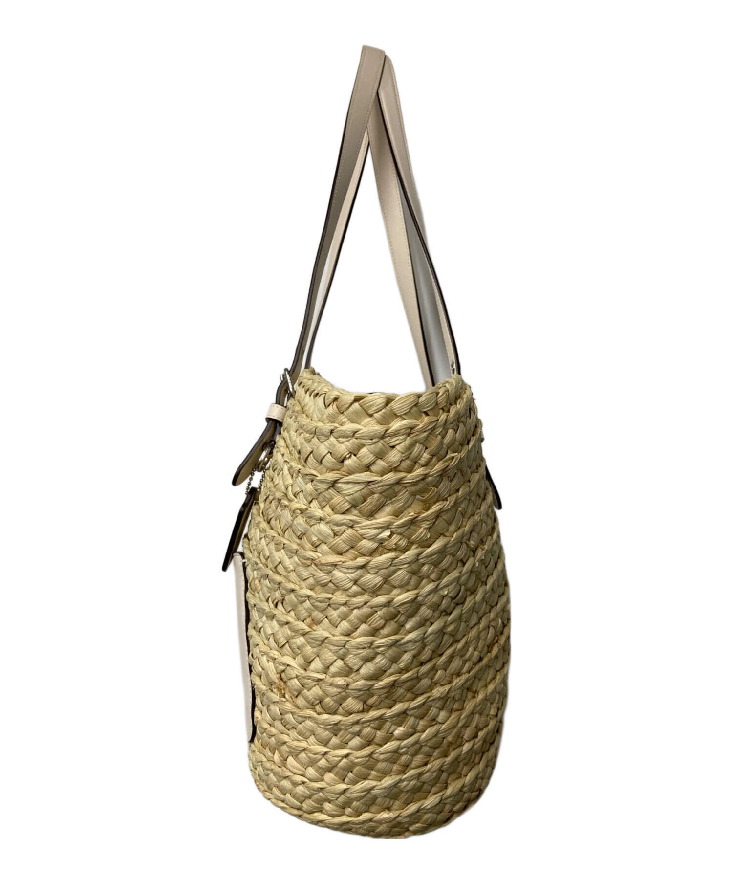 中古・古着通販】COACH (コーチ) ラージ トート ベージュ｜ブランド