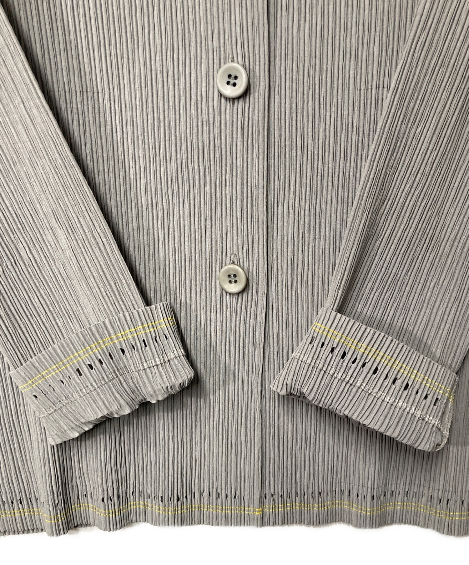中古・古着通販】ISSEY MIYAKE (イッセイミヤケ) プリーツジャケット