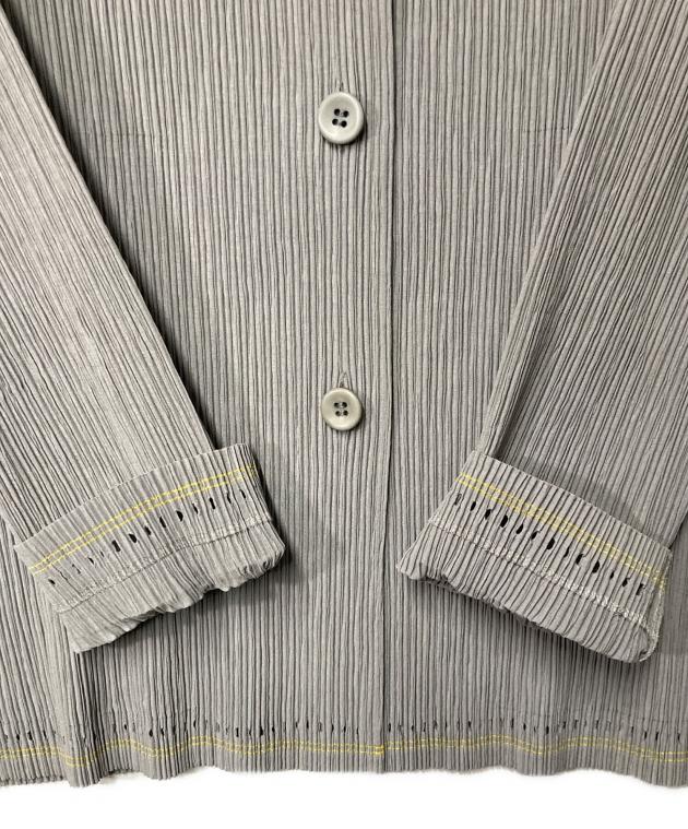 中古・古着通販】ISSEY MIYAKE (イッセイミヤケ) プリーツジャケット