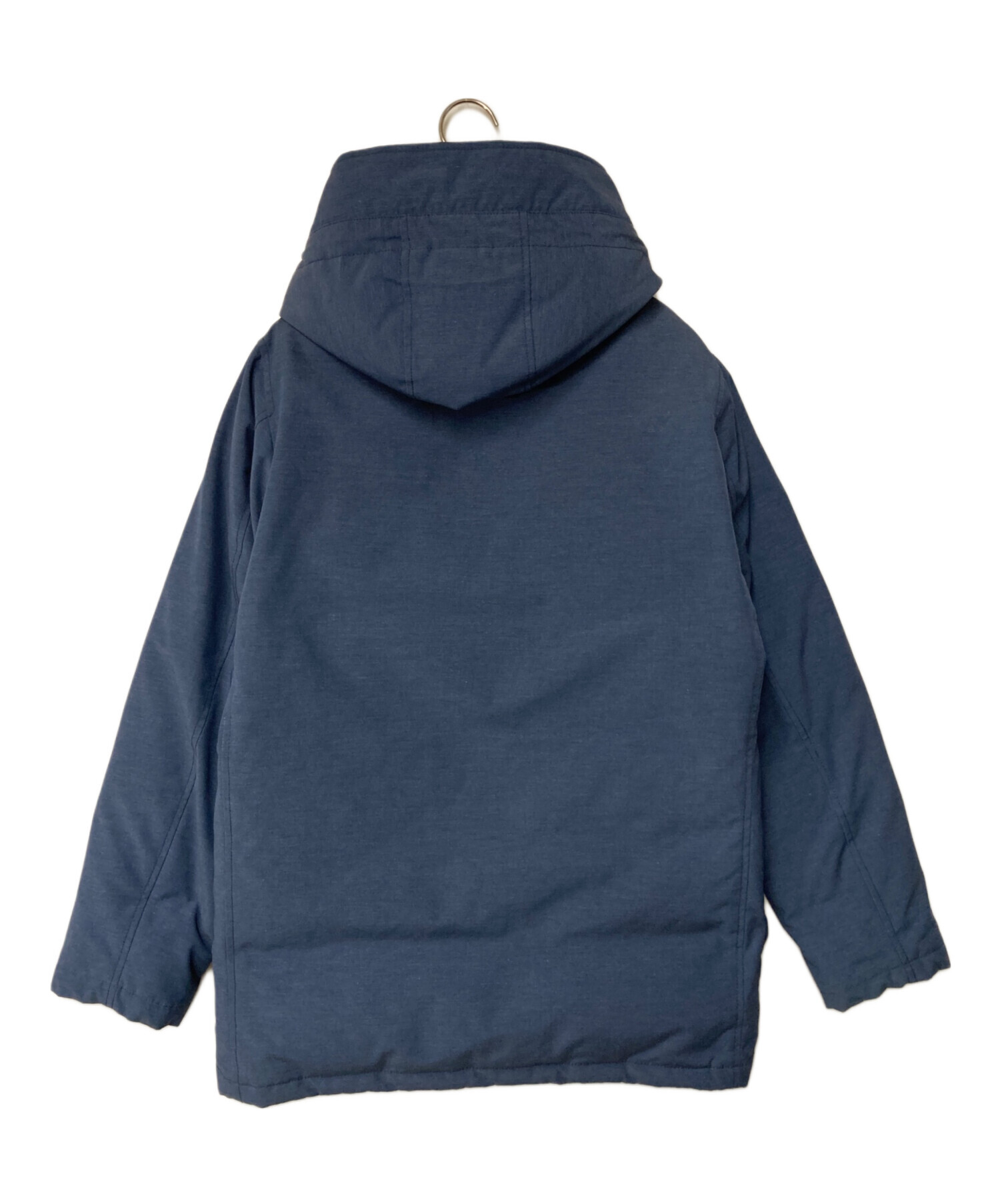 DANTON フーデッドジャケット サイズ38 　ネイビー　S25新品未使用 中古・古着通販】DANTON (ダントン) フーデッドダウンジャケット