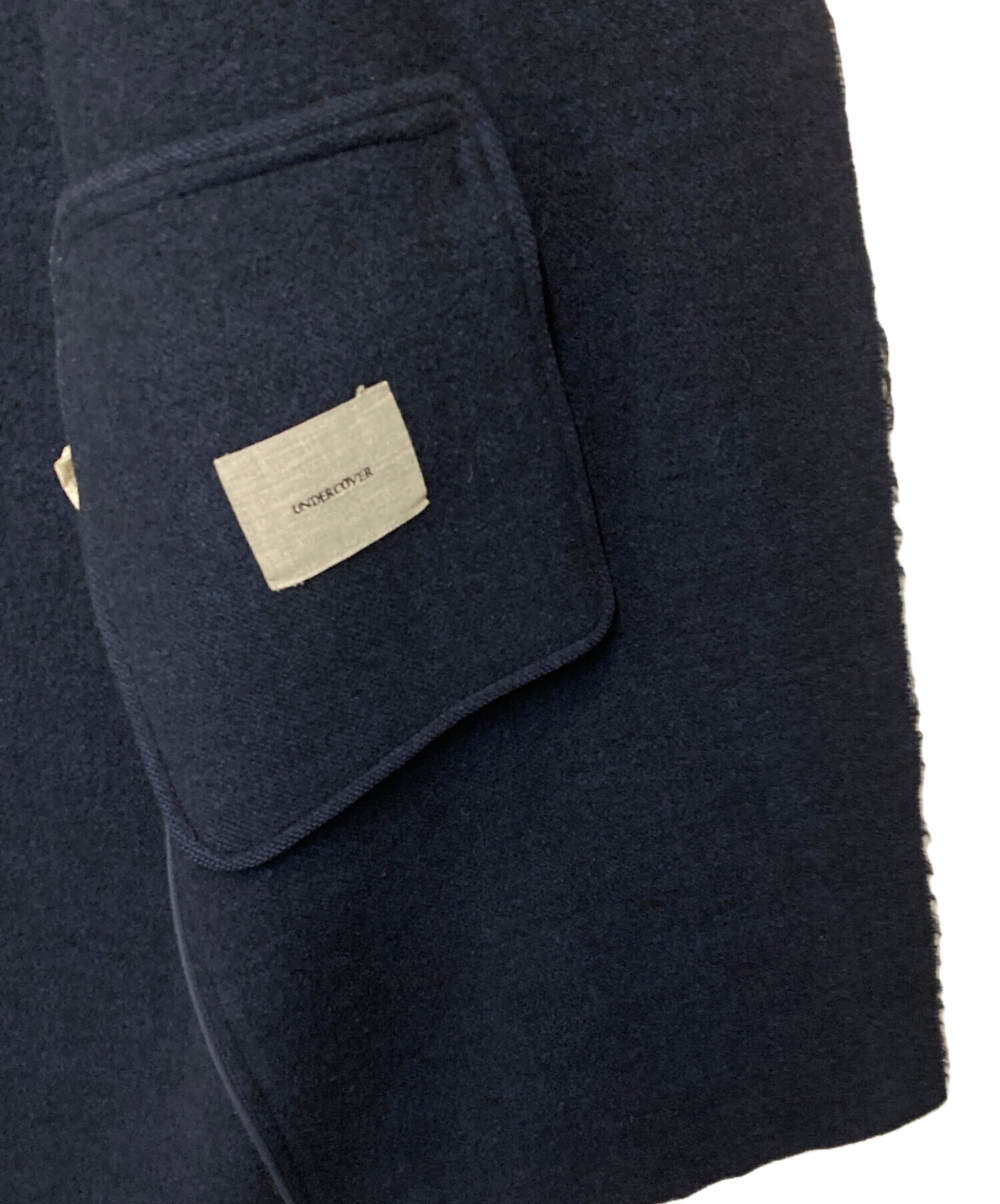 中古・古着通販】UNDERCOVER (アンダーカバー) カットオフウールダブル