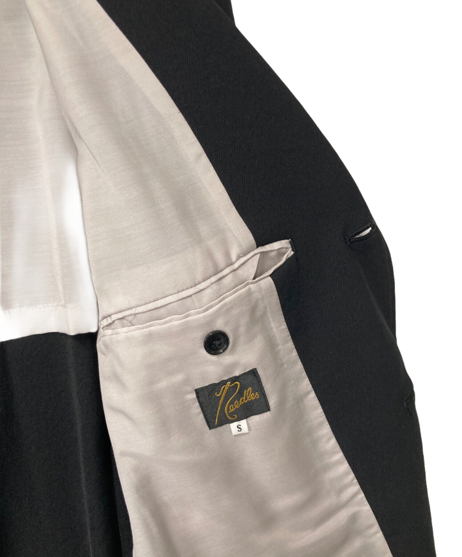 中古・古着通販】Needles (ニードルズ) テーラードジャケット ブラック