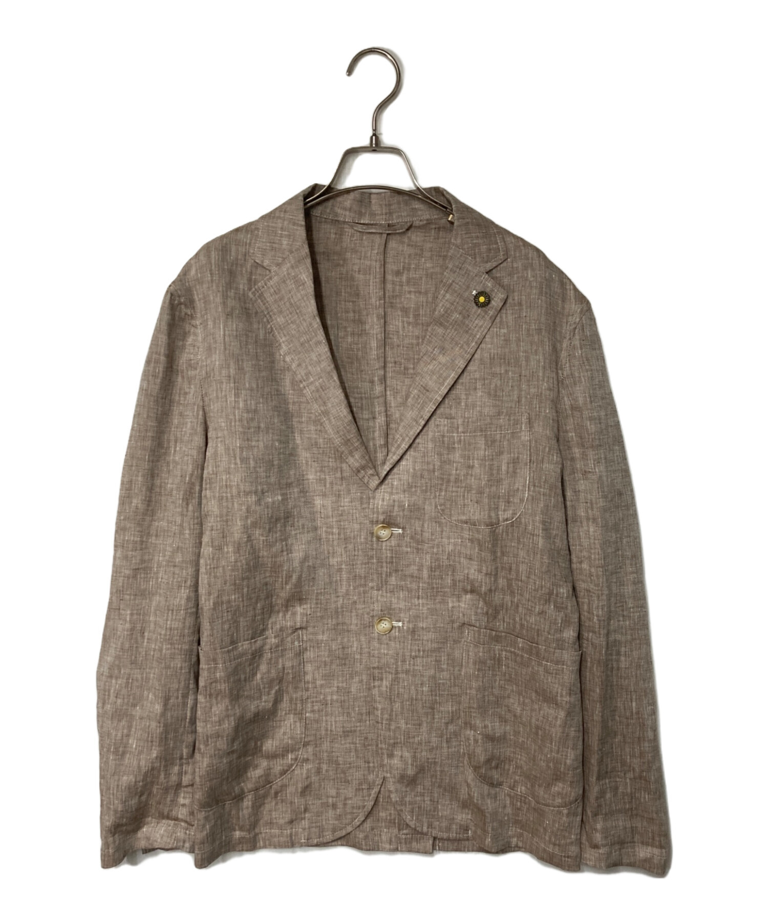 中古・古着通販】giannetto (ジャンネット) リネン2Bテーラード