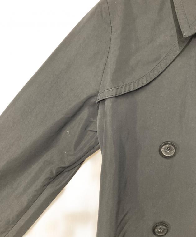 中古・古着通販】MONCLER (モンクレール) トレンチコート ブラック