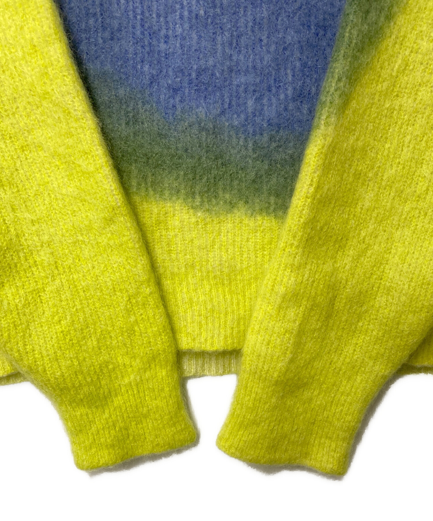中古・古着通販】stussy (ステューシー) Brushed Dot Sweater イエロー 