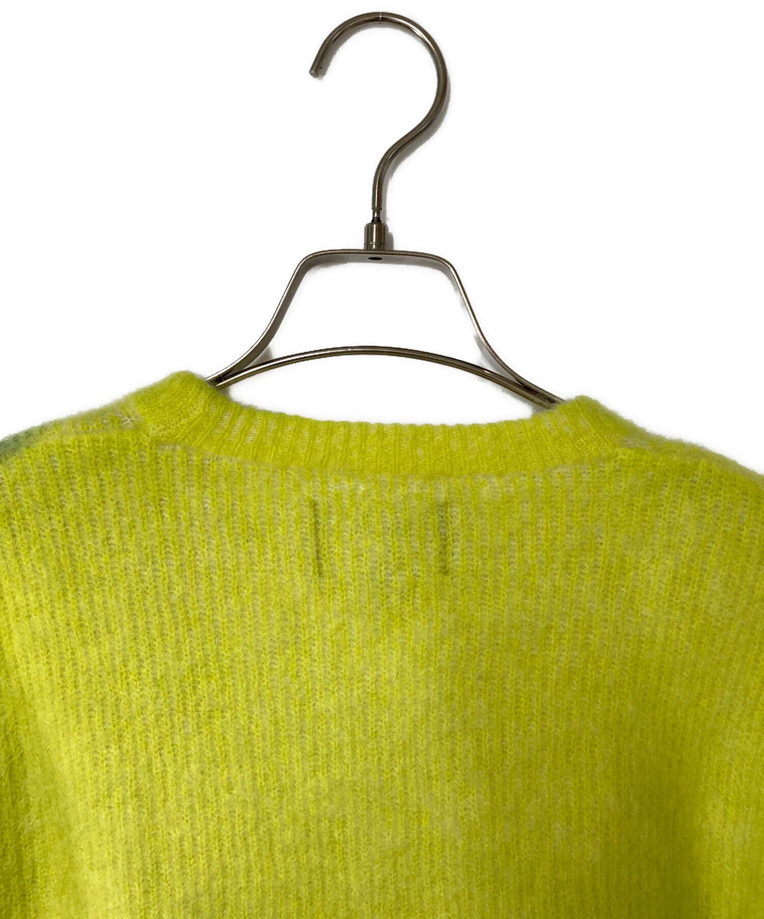 中古・古着通販】stussy (ステューシー) Brushed Dot Sweater イエロー 