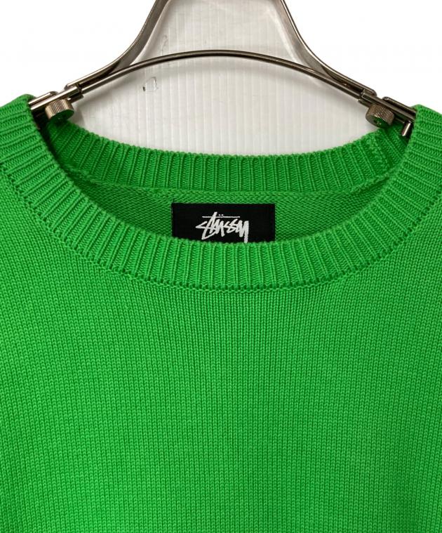 トップス STUSSY BENT CROWN SWEATER STUSSY（ステューシー） STUSSY Bent Crown Knit Sweater ニット