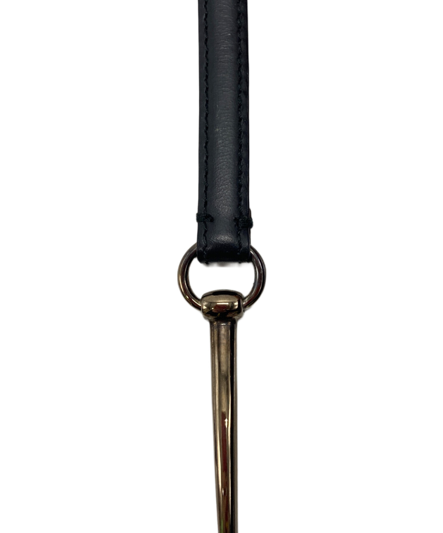 中古・古着通販】GUCCI (グッチ) ホースビットベルト ブラック