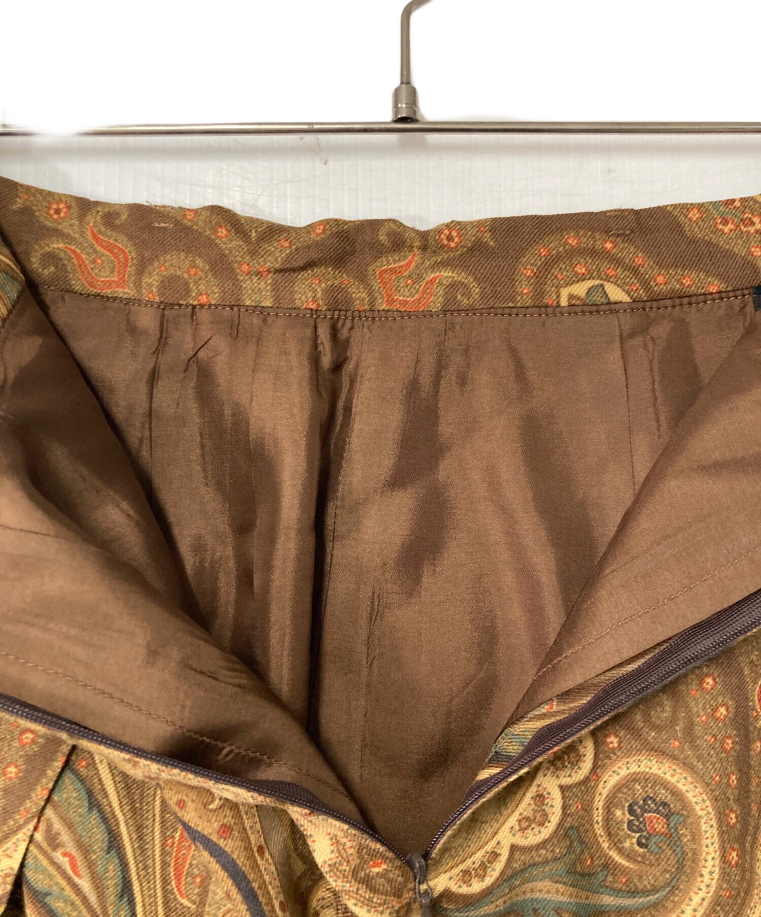 中古・古着通販】ETRO (エトロ) ペイズリー柄シルクウール 中古・古着通販】ETRO (エトロ) ペイズリー柄シルクウール