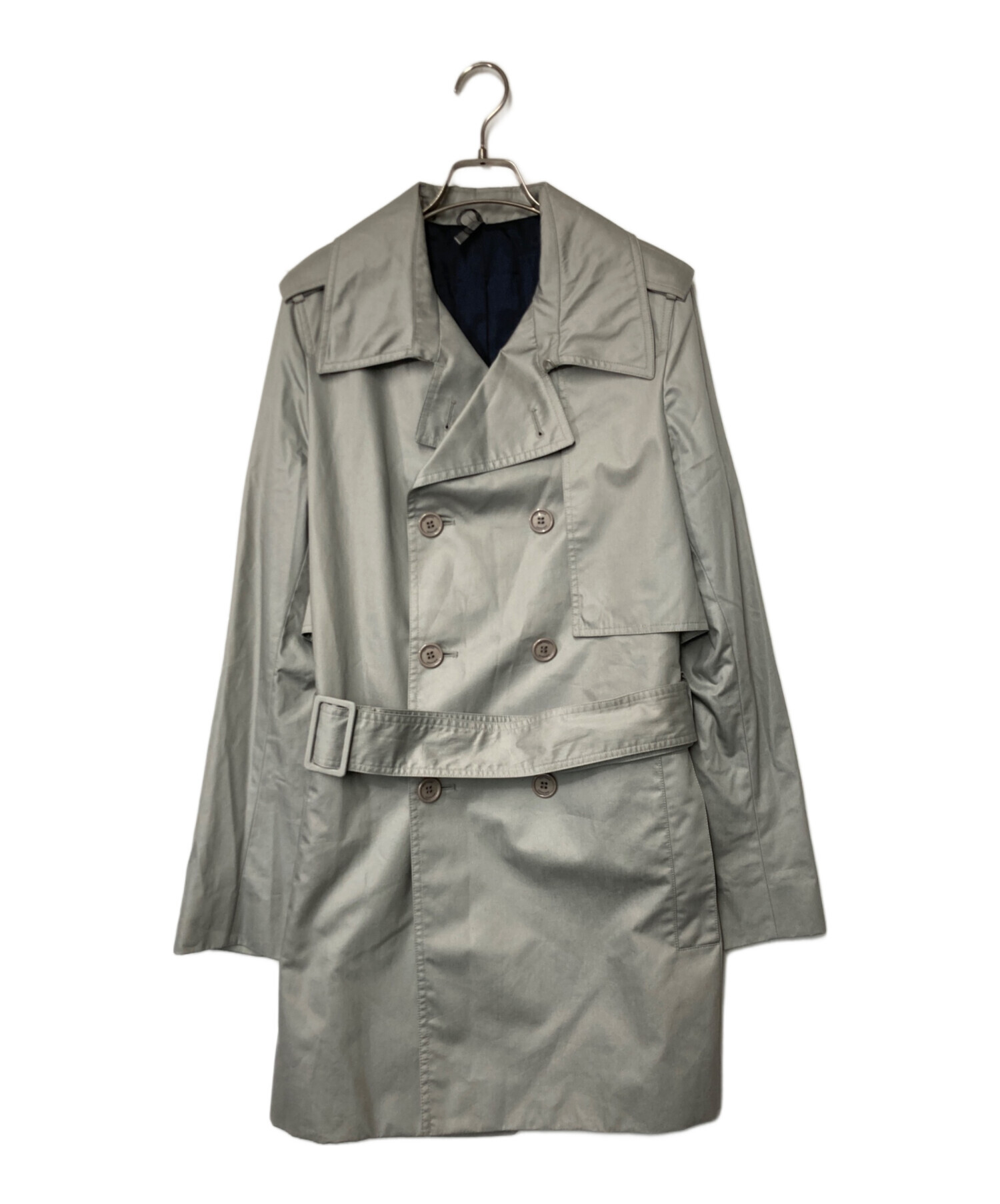中古・古着通販】DIOR HOMME (ディオール オム) ベルト付トレンチ
