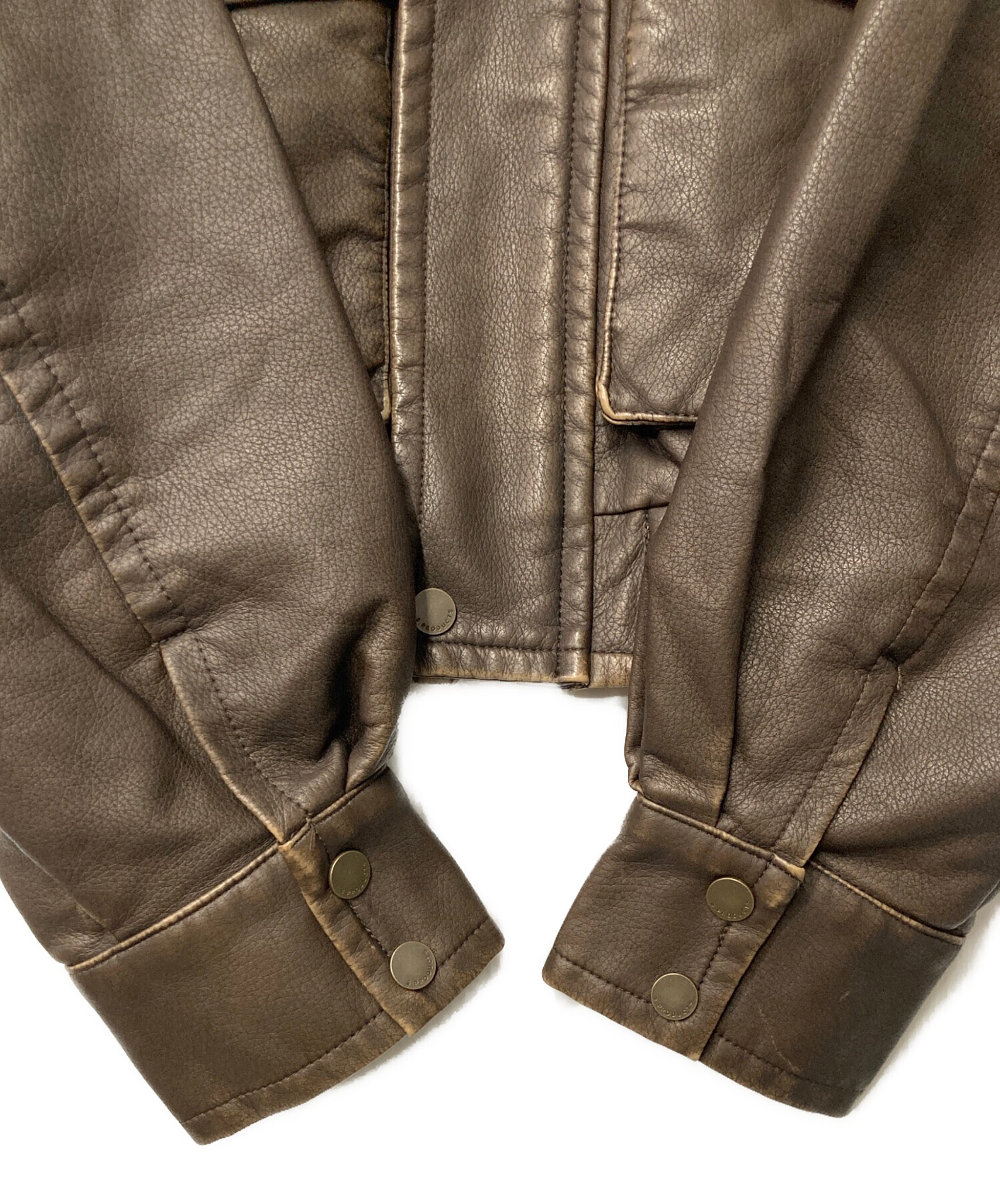 Sly AGING F／LEATHER FLIGHT ジャケット 新品未使用 SLY 【スライ】AGING F／LEATHER FLIGHT ジャケット : MAGASEEK ヤフー