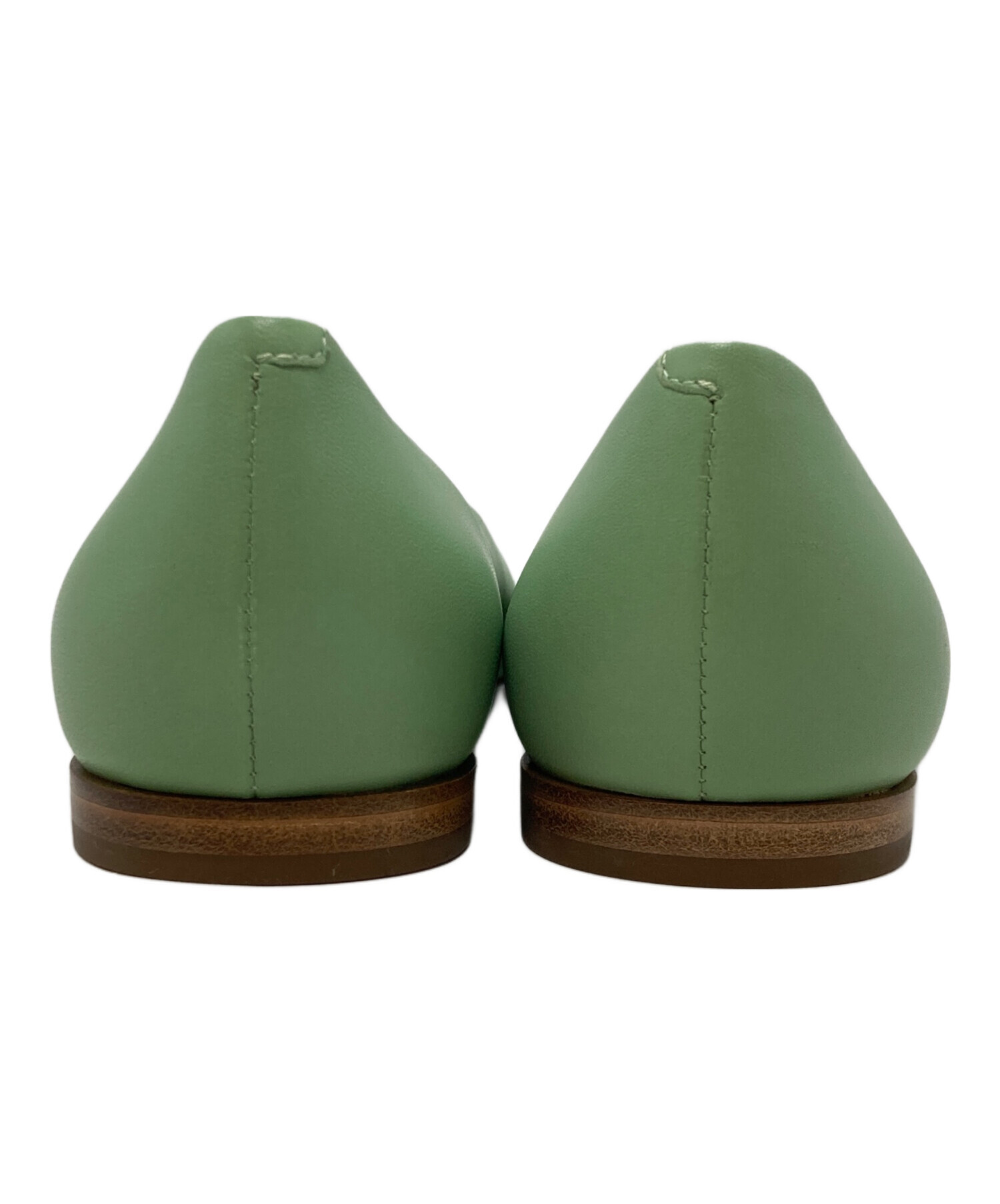 新品未使用　ペリーコ　PELLICO DAMA スクエアトゥパンプス　36 中古・古着通販】PELLICO (ペリーコ) スクエアトゥーパンプス グリーン