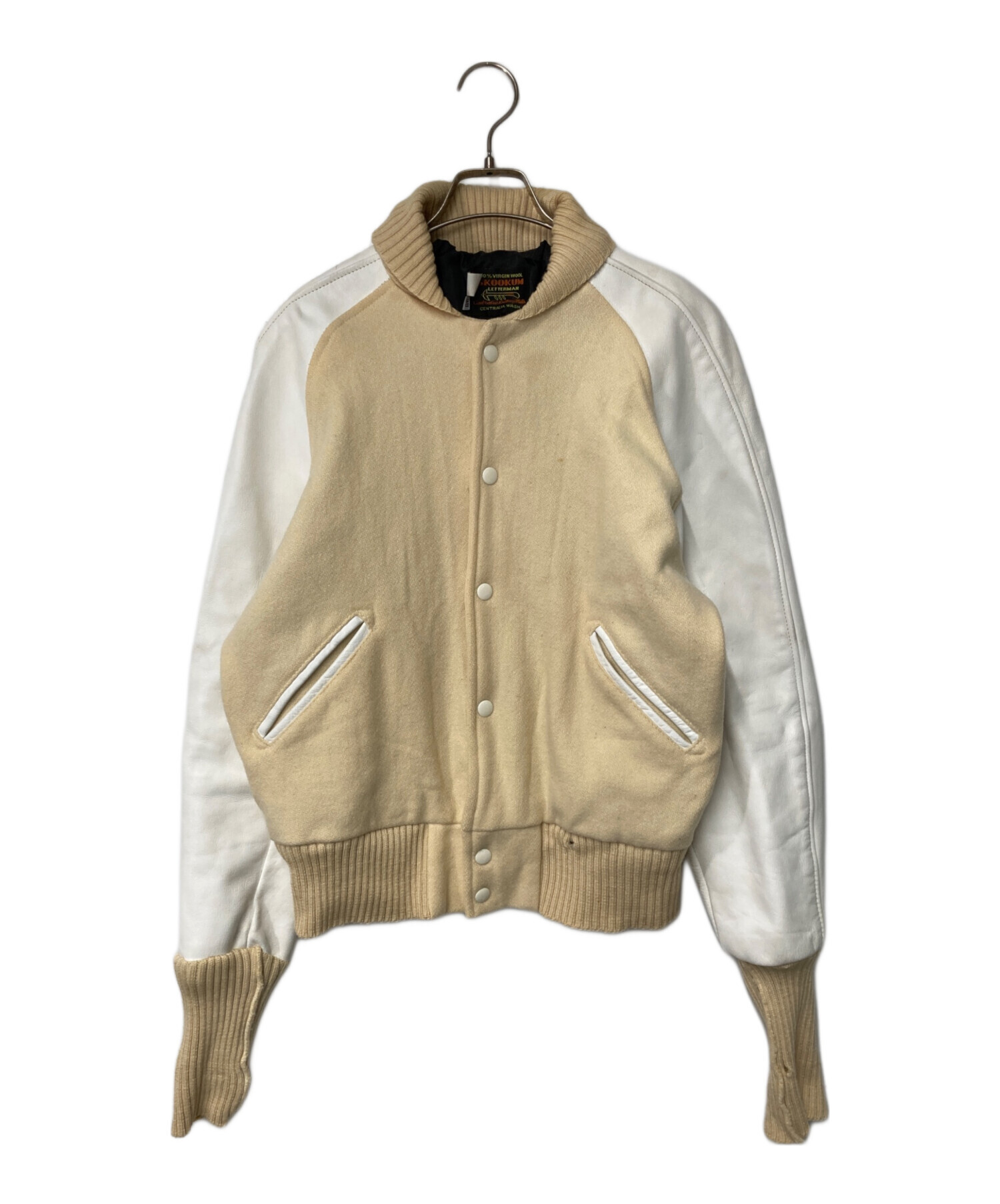 米国製　SKOOKUM (38) スタジャン　USA製　袖レザー　スクーカム 楽天市場】スクーカム 38の通販