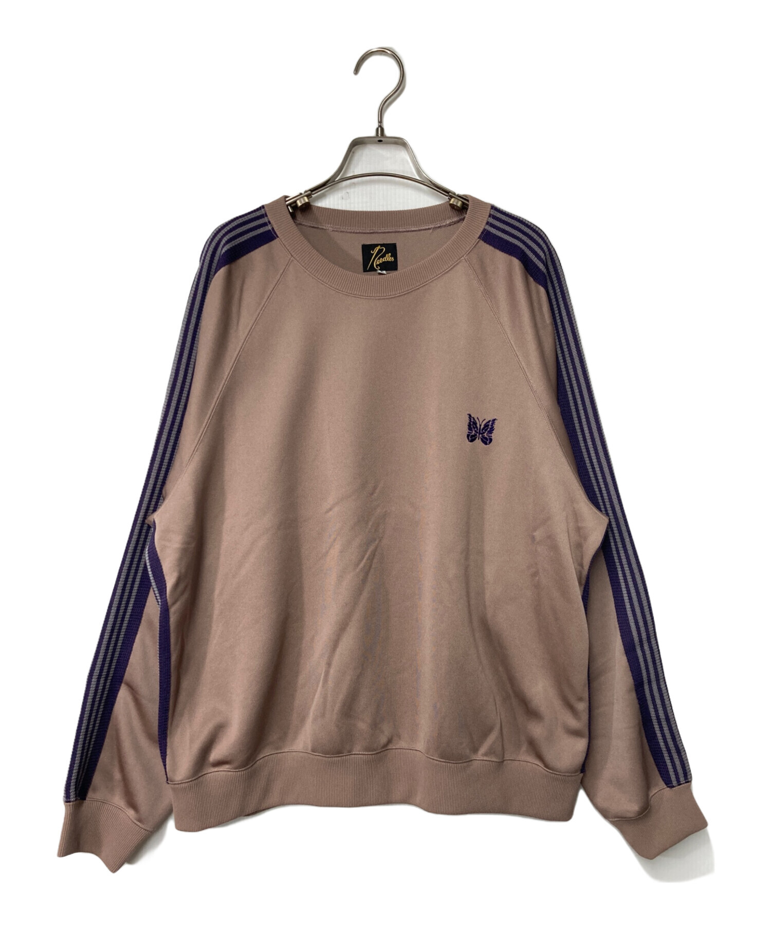 【中古】NEEDLES - Track Crew Neck Shirt 中古・古着通販】Needles (ニードルズ) Track Crew Neck Shirt