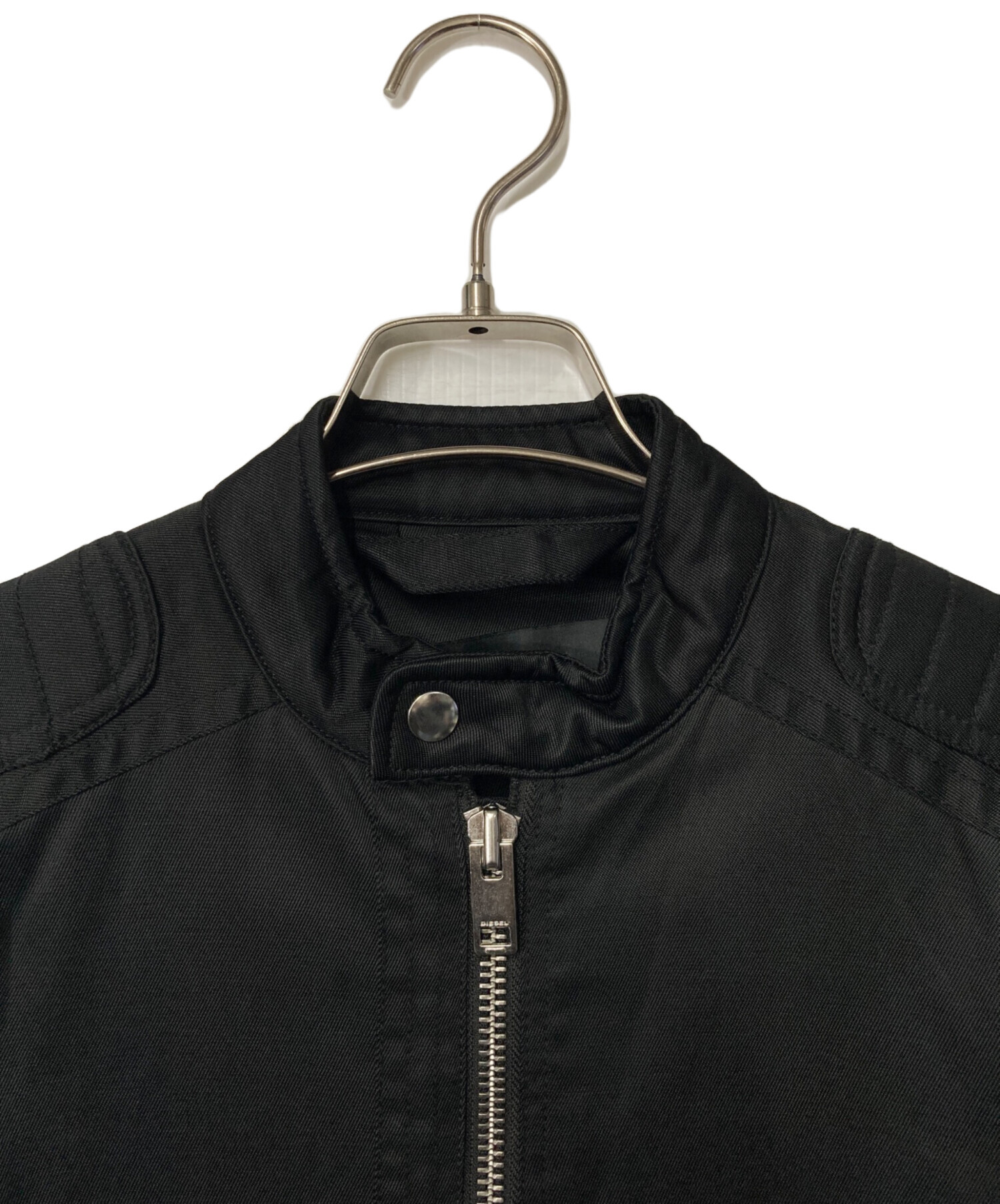 中古・古着通販】DIESEL (ディーゼル) ナイロンライダースジャケット