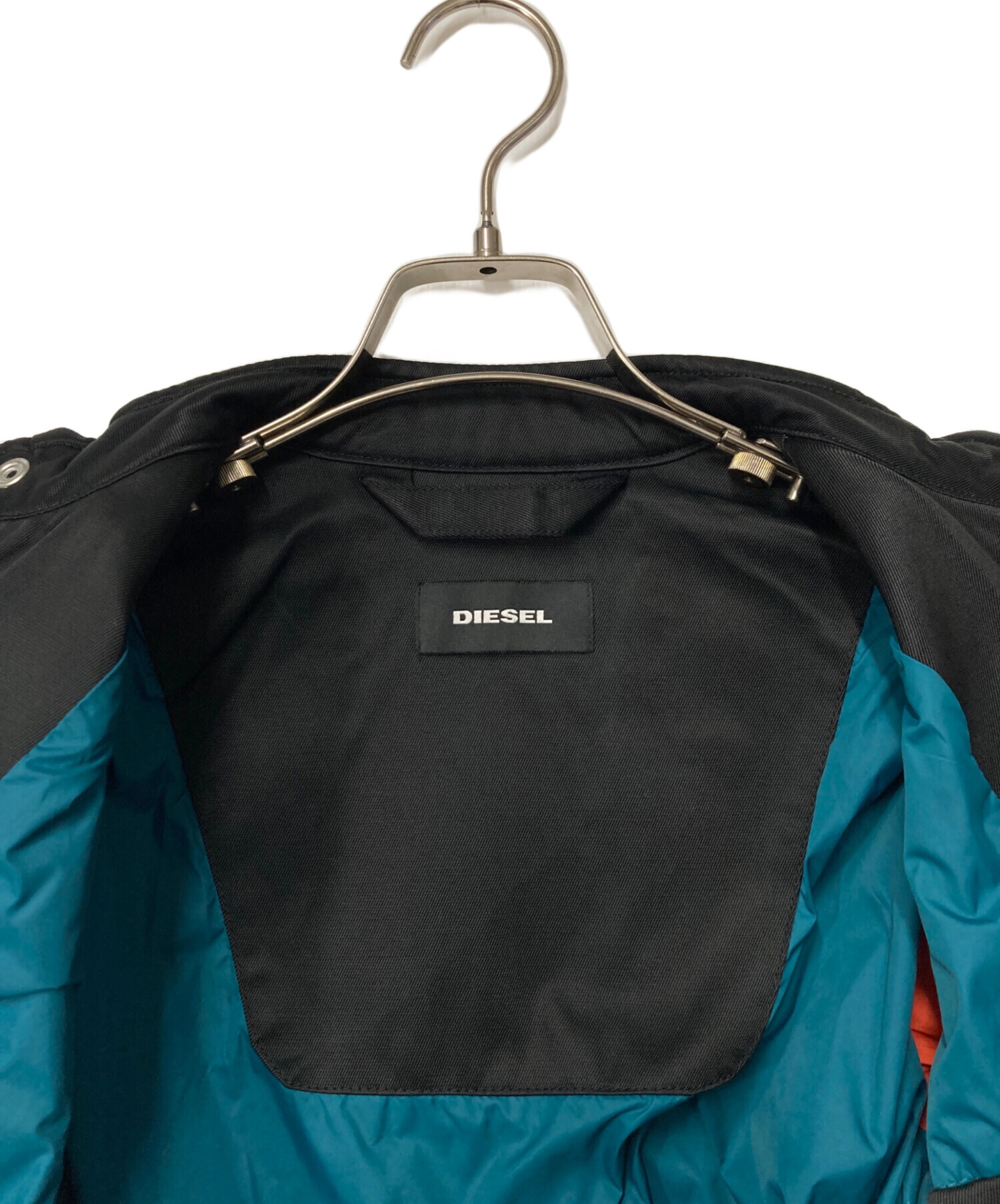 中古・古着通販】DIESEL (ディーゼル) ナイロンライダースジャケット