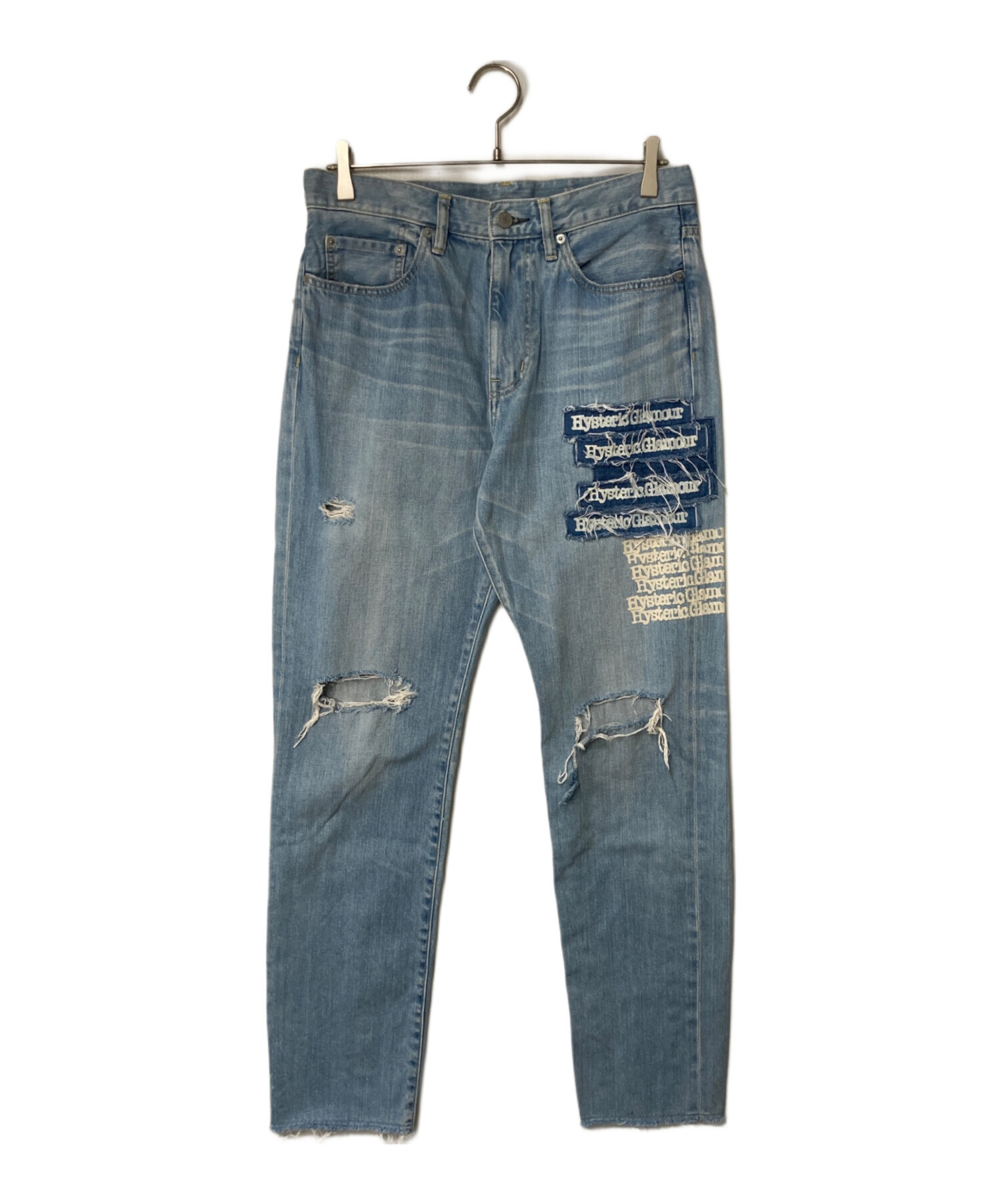 HYSTERIC GLAMOUR ヒステリックグラマー 01183AP12 ｲﾝﾃﾞｨｺﾞﾌﾞﾙｰ USED