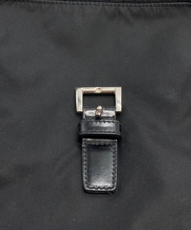 中古・古着通販】PRADA (プラダ) ロゴプレート ナイロンショルダー