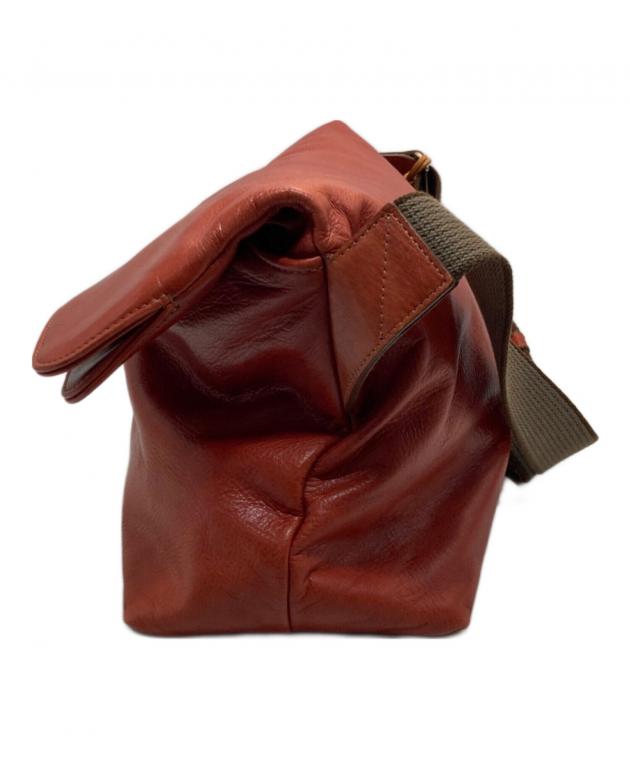 アニアリ Aniary スモールメッセンジャーバッグ中古レッドブラウン アニアリ Aniary スモールメッセンジャーバッグ中古レッドブラウン