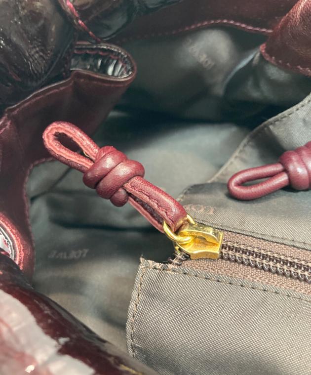 中古・古着通販】LOEWE (ロエベ) ナッパアイレ アナグラム エナメル