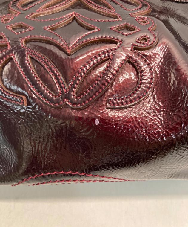 中古・古着通販】LOEWE (ロエベ) ナッパアイレ アナグラム エナメル